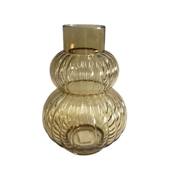 Det Gamle Apotek Vase váza oranžová sklo 25 cm