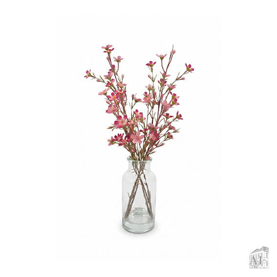 Det Gamle Apotek Artificial flower umělá květina růžová 40 cm