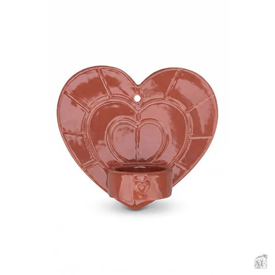 Det Gamle Apotek Tealight Candle Holder svícen 6 cm červený