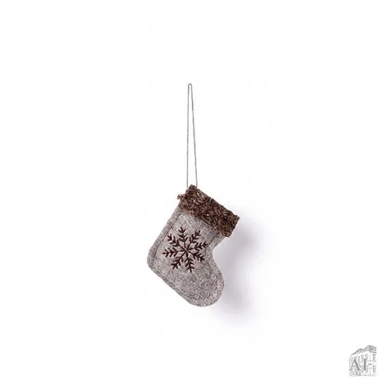 Det Gamle Apotek Stocking punčocha krémová 16 cm