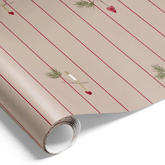 Det Gamle Apotek Giftpaper balicí papír zelený 70 cm