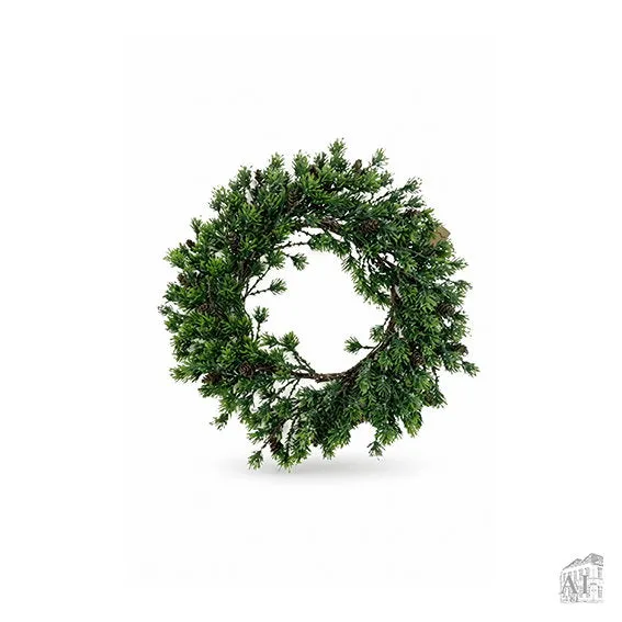 Det Gamle Apotek Door wreath věneček na dvířka zelený 6 cm