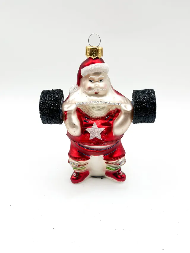 Vitbis Mikuláš skleněná baňka 15 cm lesklá