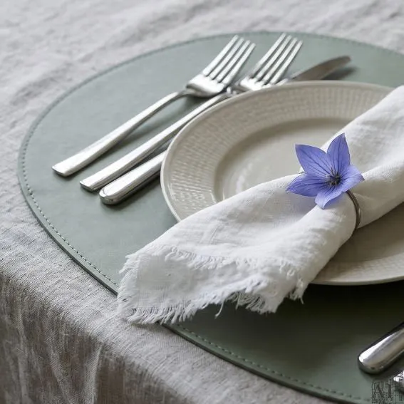 Det Gamle Apotek Placemat prostírání zelené 42 cm