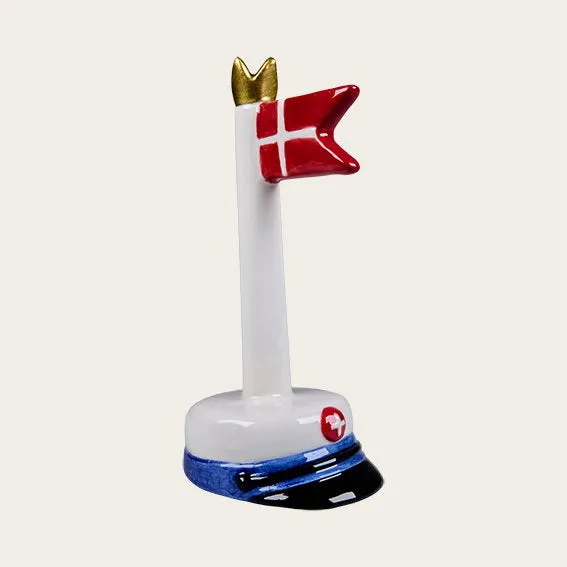 Det Gamle Apotek Flag vlajka modrá dolomit 12 cm