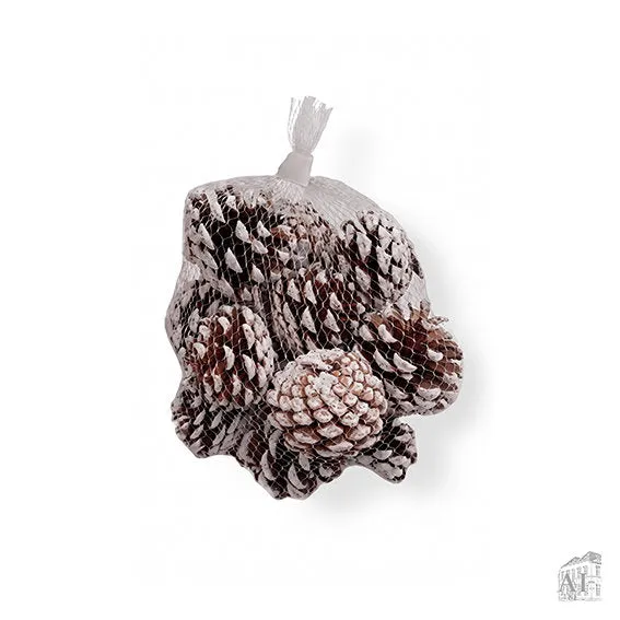 Det Gamle Apotek Pinecone šiška bílá dekorace