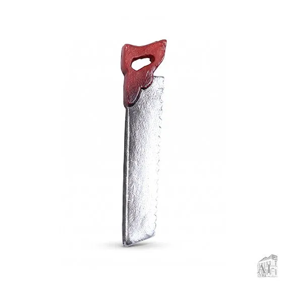 Det Gamle Apotek Saw for gnomes pila miniatura stříbrná 5 cm