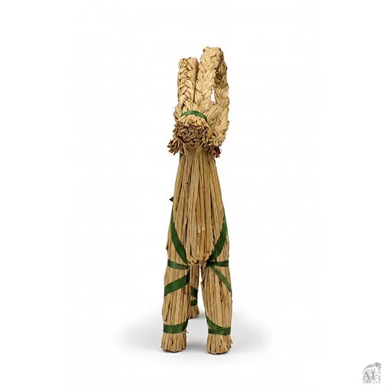 Det Gamle Apotek Straw goat slaměný kozel zelený 30 cm