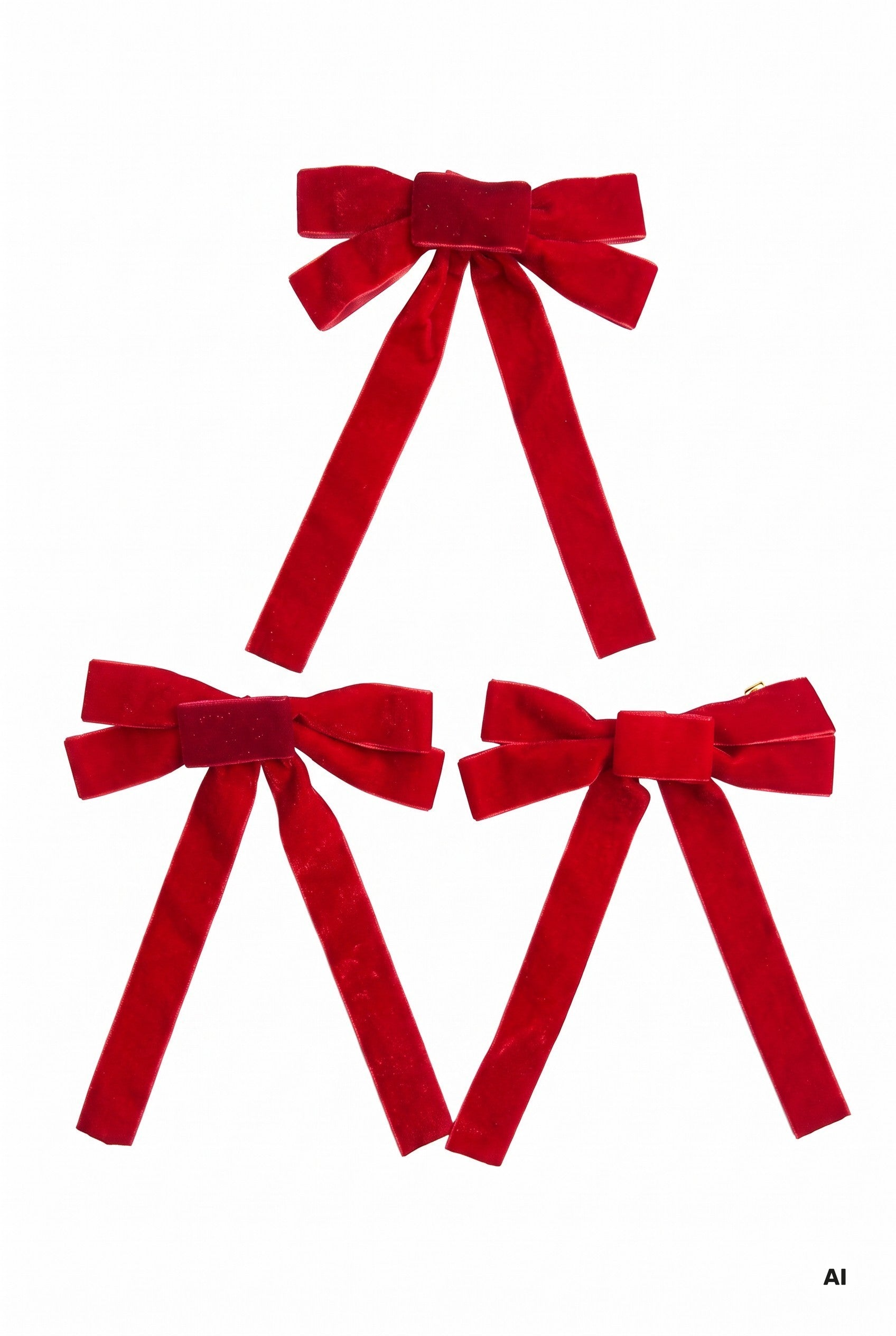 Det Gamle Apotek Bow for hanging mašle červená 24 cm