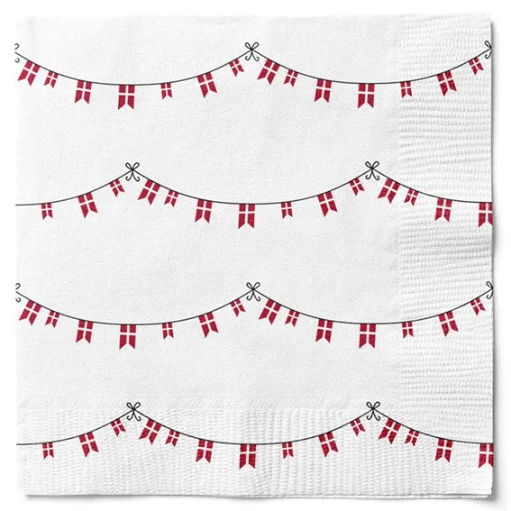Det Gamle Apotek Napkins ubrousky Dannebrog 20 ks