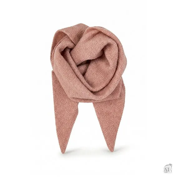 Det Gamle Apotek Scarf šála růžová akryl 66 cm
