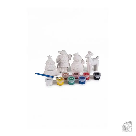 Det Gamle Apotek Painting set malovací sada 9 cm 3 ks