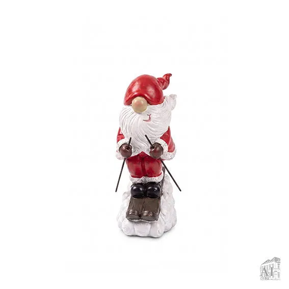 Det Gamle Apotek Santa Claus figurka 18 cm červená
