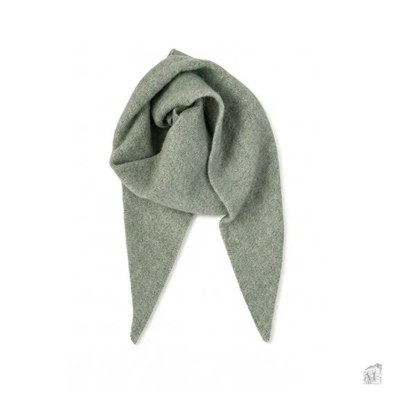Det Gamle Apotek Scarf šála zelená akryl