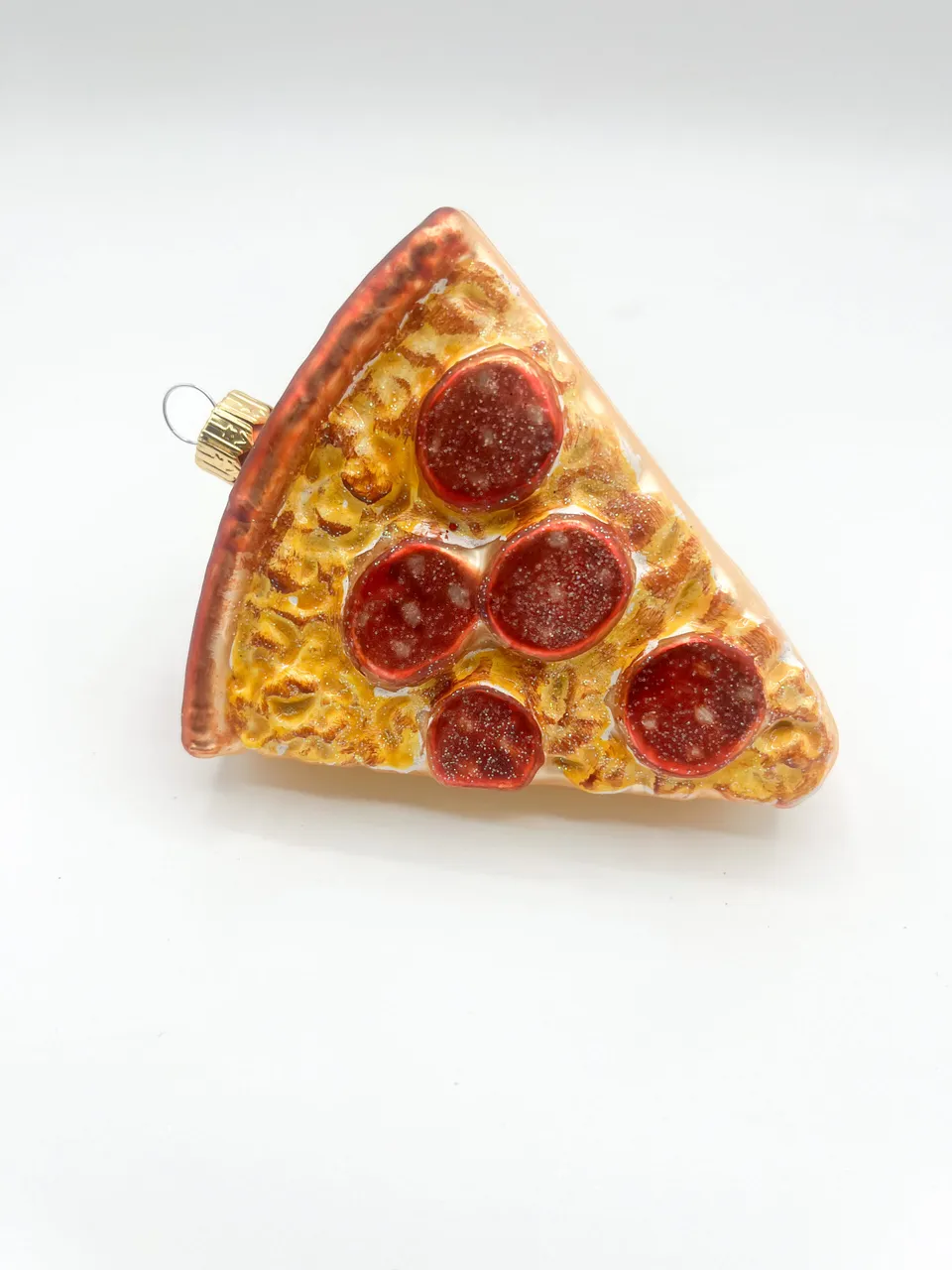 Vitbis Pizza skleněná ozdoba figurka 11 cm 1 ks