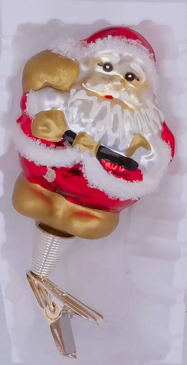 Vánoční ozdoby Forma santa s pytlem malý 35247463 figurka