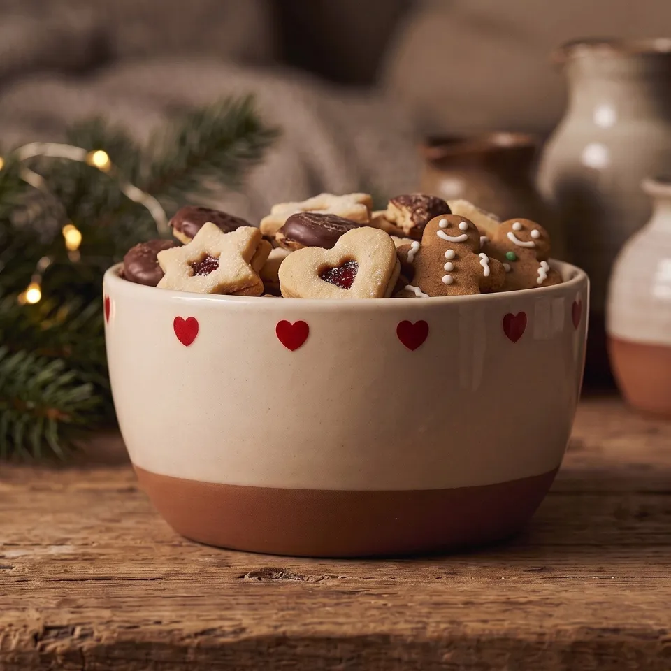 Det Gamle Apotek Bowl vánoční miska 6 cm bílá
