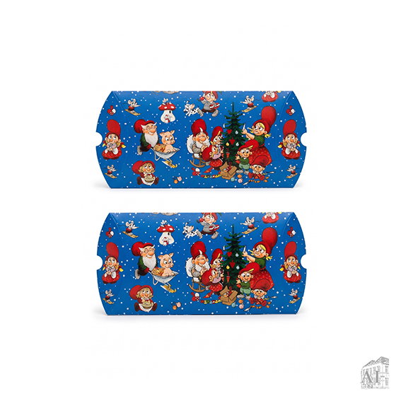 Det Gamle Apotek Giftbox dárková krabička modrá 18 cm papírová