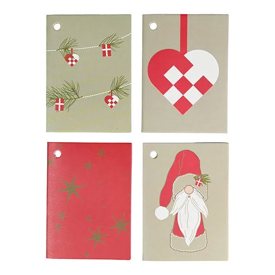 Det Gamle Apotek Gifttags visačky na dárky 16 ks