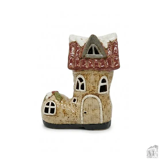 Det Gamle Apotek Candle Holder keramický svícen bílý 23 cm