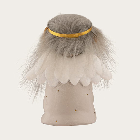 Det Gamle Apotek Trolls figurka bílá polyresin 16 cm