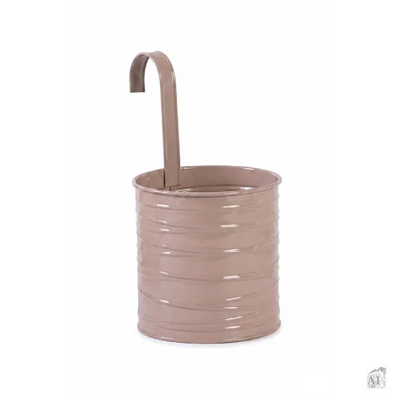 Det Gamle Apotek Flowerpot kovový květináč béžový 28 cm