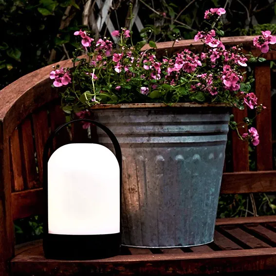 Det Gamle Apotek Table lampička 22 cm černá LED