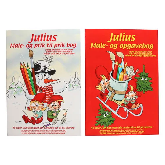 Det Gamle Apotek omalovánky A4 29 cm 48 stran Julius