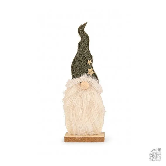 Det Gamle Apotek Gnome skřítek šedý 19 cm