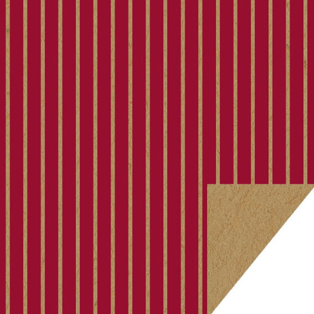 Det Gamle Apotek Giftpaper balicí papír 5 m červený