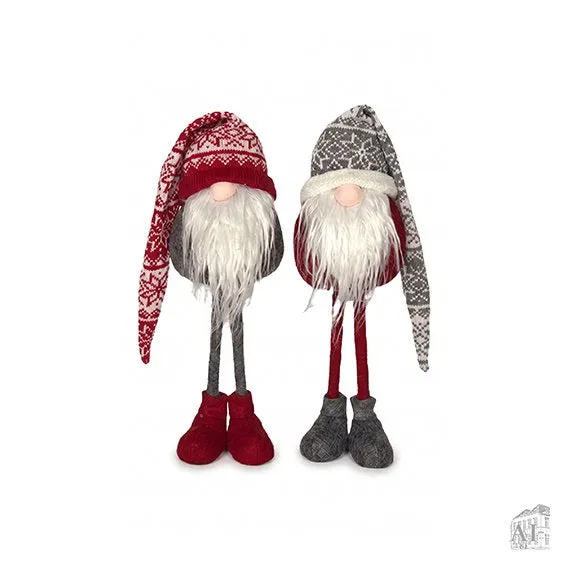 Det Gamle Apotek Gnome filcový skřítek červený 73 cm