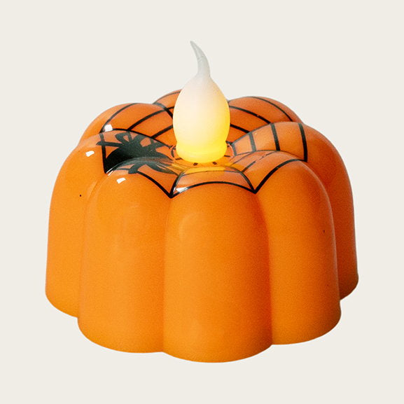 Det Gamle Apotek halloweenská LED dekorace oranžová 4 cm