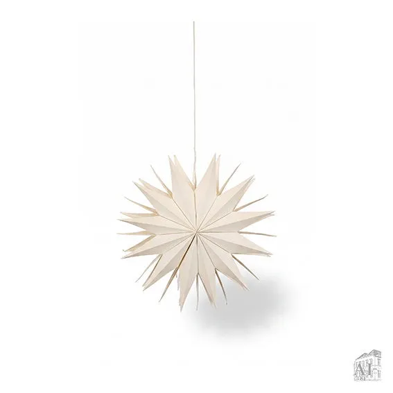 Det Gamle Apotek Paper star papírová hvězda bílá 30 cm