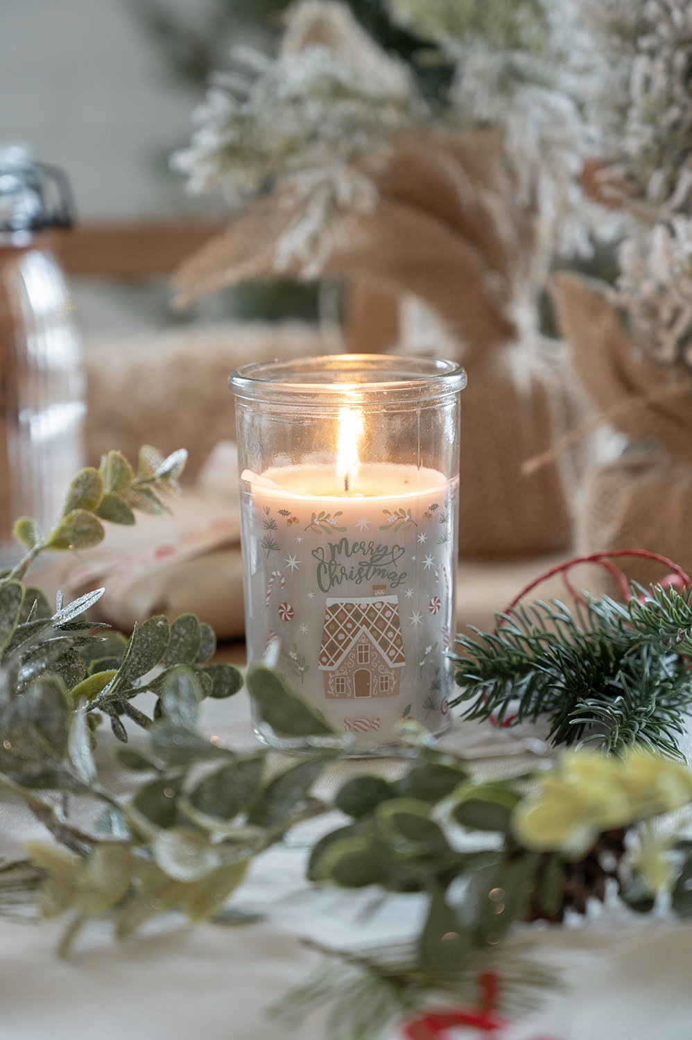 Det Gamle Apotek Candle in glass svíčka ve skle 10 cm