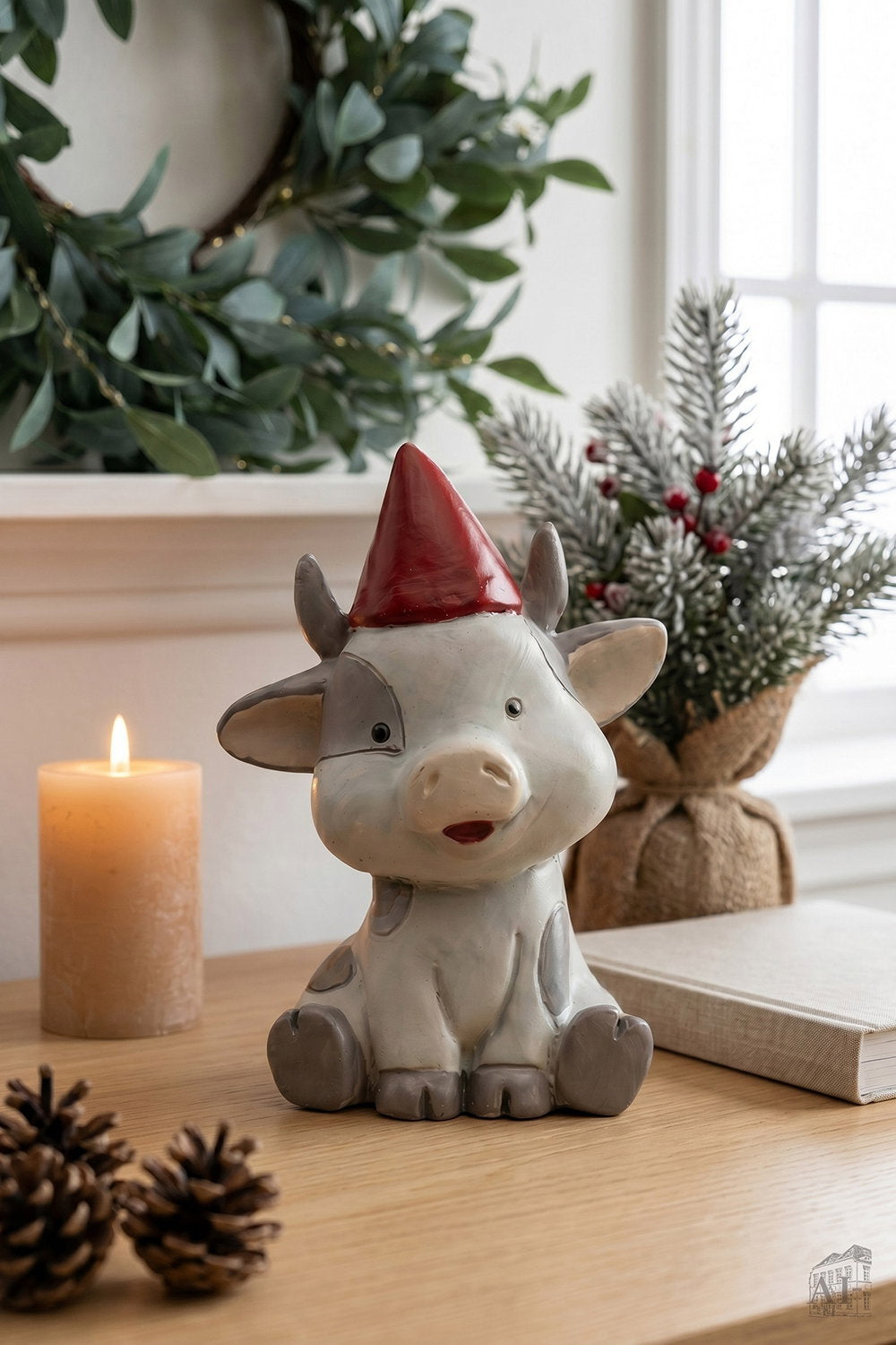 Det Gamle Apotek Figures polyresinová figurka bílá 8 cm