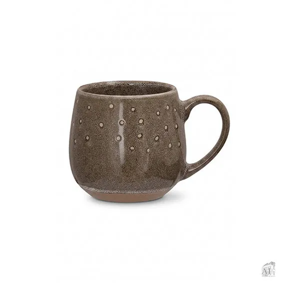 Det Gamle Apotek Mug hrnek béžový keramika 8 cm