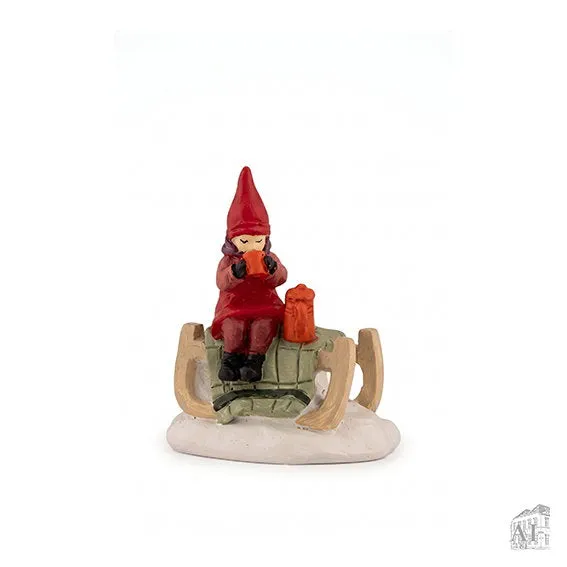 Det Gamle Apotek Figures vánoční figurka červená 6 cm