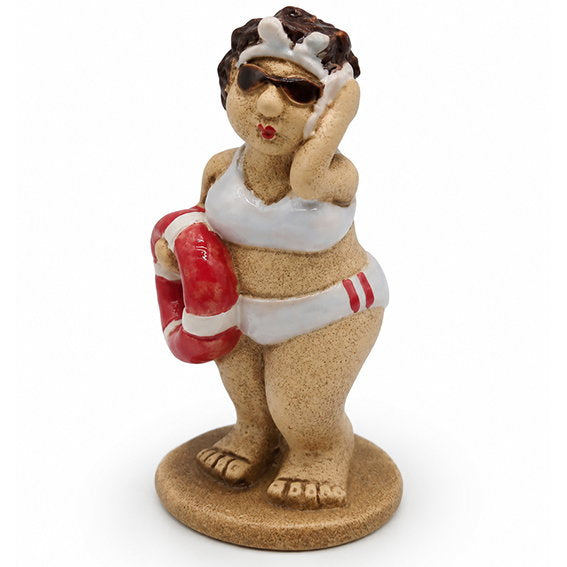 Det Gamle Apotek Wonderful Denmark figurka žena s kruhem 12 cm
