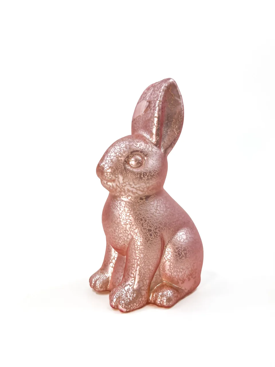 Vitbis skleněná figurka 20 cm velikonoční zajíc na svíčku