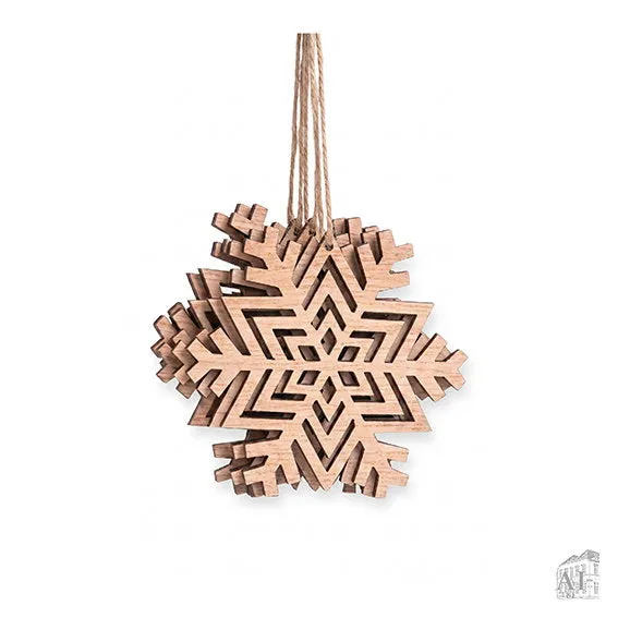 Det Gamle Apotek Snowflake for hanging ozdoba 8 cm