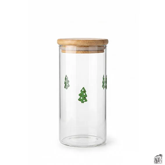 Det Gamle Apotek Storage jar dóza s víkem 1067 ml skleněná