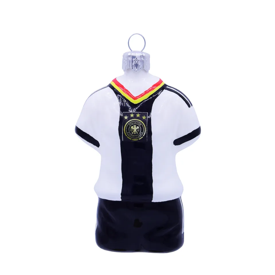 Vitbis Německo dres skleněná baňka 10 cm fotbal