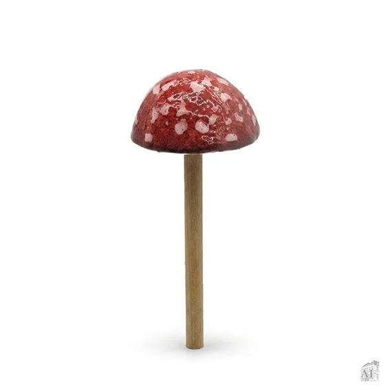 Det Gamle Apotek Mushroom figurka houba červená 4 cm