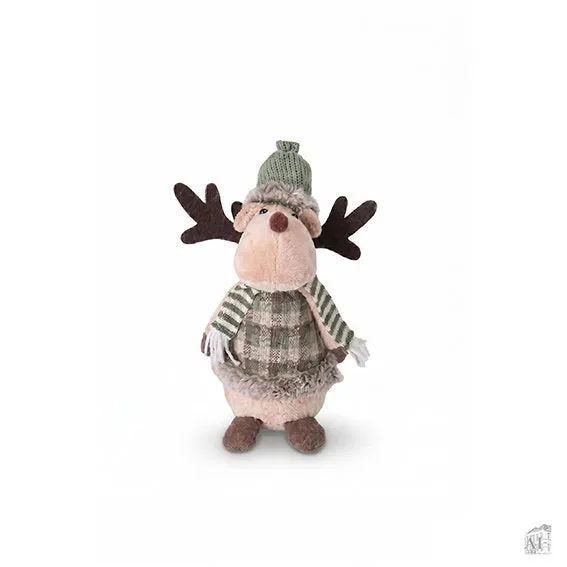 Det Gamle Apotek Deer jelen figurka 27 cm hnědá