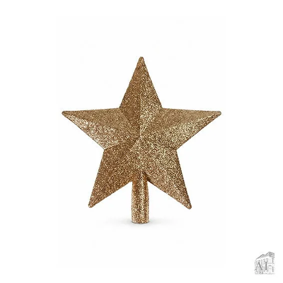 Det Gamle Apotek Gold top star špice hvězda zlatá 19 cm