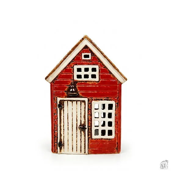 Det Gamle Apotek House for T-light keramický domeček 18 cm