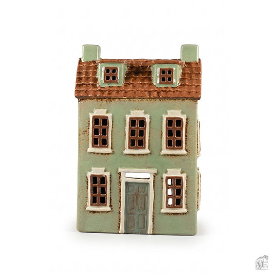 Det Gamle Apotek Grey House svícen 20 cm šedý