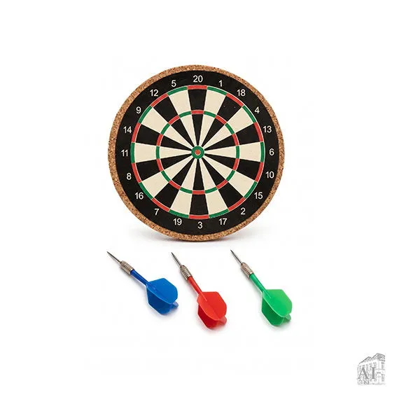 Det Gamle Apotek Dart Set terč pro skřítky 5 cm