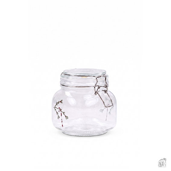 Det Gamle Apotek Glass jar skleněná dóza 750 ml