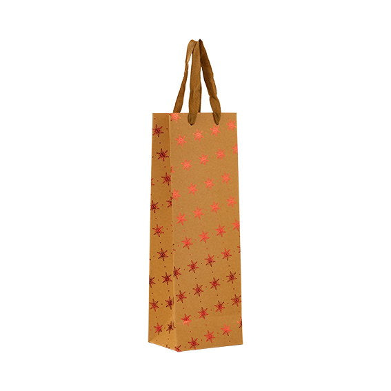 Det Gamle Apotek Giftbag dárková taška 36 cm kraft hnedá